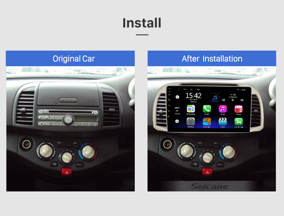 Seicane HD Touchscreen 9 inch Android 10.0 GPS Navigation Universal Radio with Bluetooth AUX WIFI USB support DVR Carplay OBD2 DAB+ Seicane HD Touchscreen 9 inch Android 10.0 GPS Navigation Universal Radio with Bluetooth AUX WIFI USB support DVR Carplay OBD2 DAB+