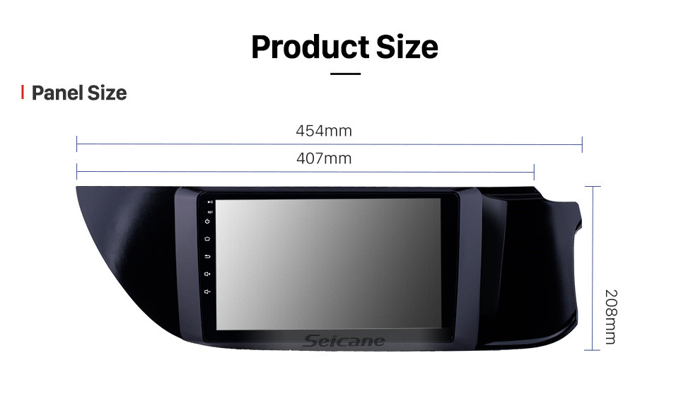 Seicane Android 10.0 9 Zoll HD Touchscreen GPS Navigationsradio für 2015-2018 Suzuki Alto K10 mit Bluetooth WIFI Unterstützung Carplay SWC