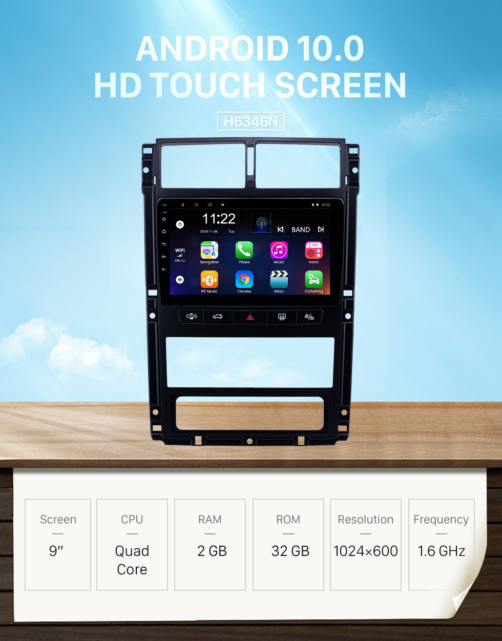 Seicane OEM 9 inch Android 10.0 Radio for Peugeot 405 Bluetooth WIFI HD Touchscreen GPS Navigation support Carplay Rear camera Seicane OEM 9 inch Android 10.0 Radio for Peugeot 405 Bluetooth WIFI HD Touchscreen GPS Navigation support Carplay Rear camera