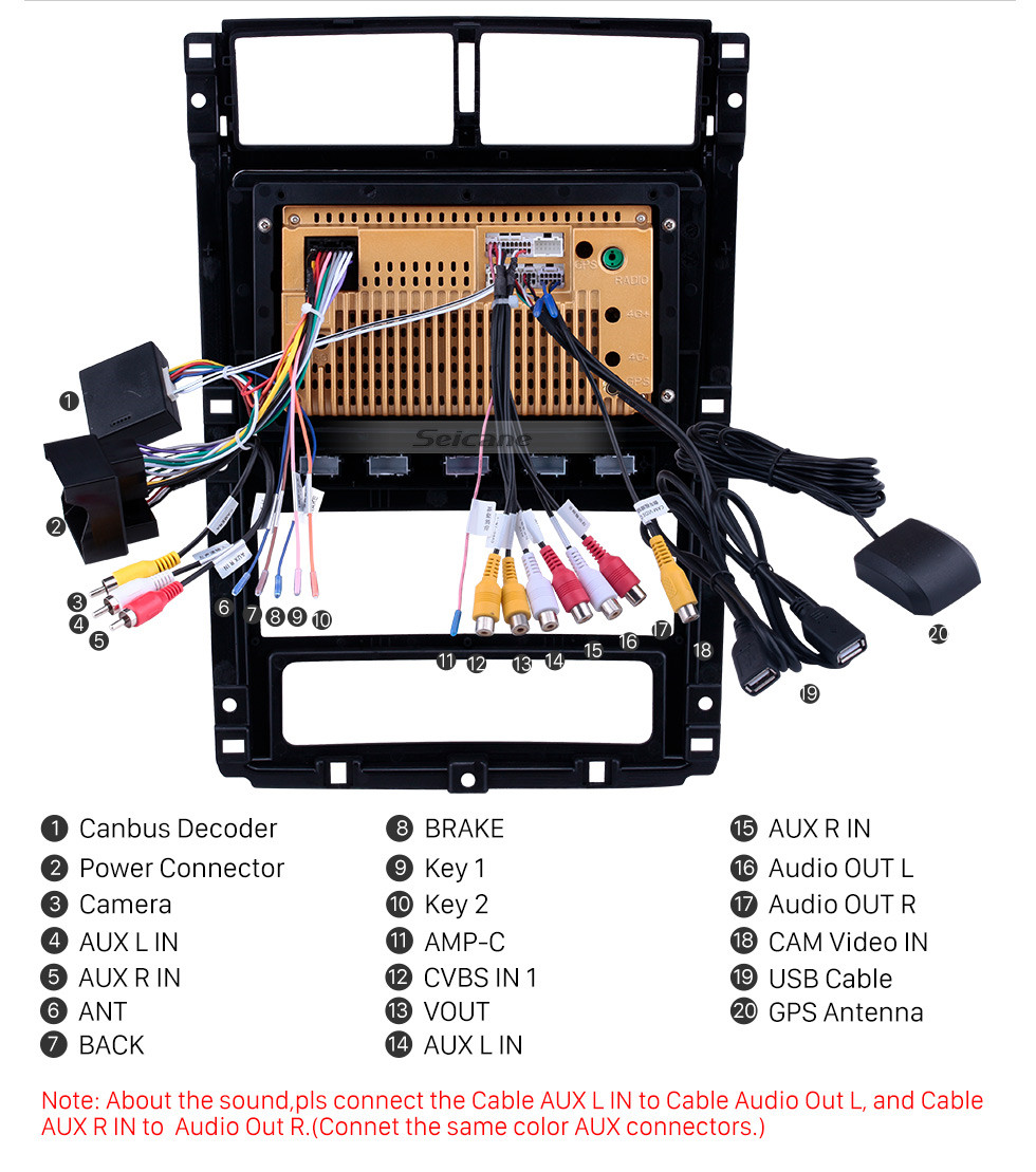 Seicane OEM 9 pulgadas Android 10.0 Radio para Peugeot 405 Bluetooth WIFI HD Pantalla táctil Soporte de navegación GPS Carplay Cámara trasera