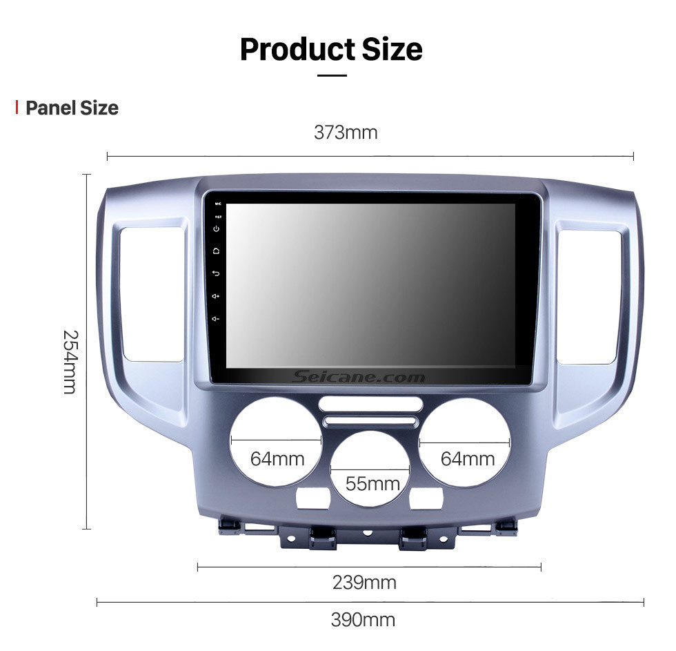 Seicane 9 pouces Android 10.0 HD 1024 * 600 Radio à écran tactile pour 2009-2016 NISSAN NV200 Navigation GPS Voiture Stéréo Bluetooth Support Miroir Lien OBD2 AUX 3G WiFi DVR 1080P Contrôle vidéo au volant Seicane 9 pouces Android 10.0 HD 1024 * 600 Radio à écran tactile pour 2009-2016 NISSAN NV200 Navigation GPS Voiture Stéréo Bluetooth Support Miroir Lien OBD2 AUX 3G WiFi DVR 1080P Contrôle vidéo au volant