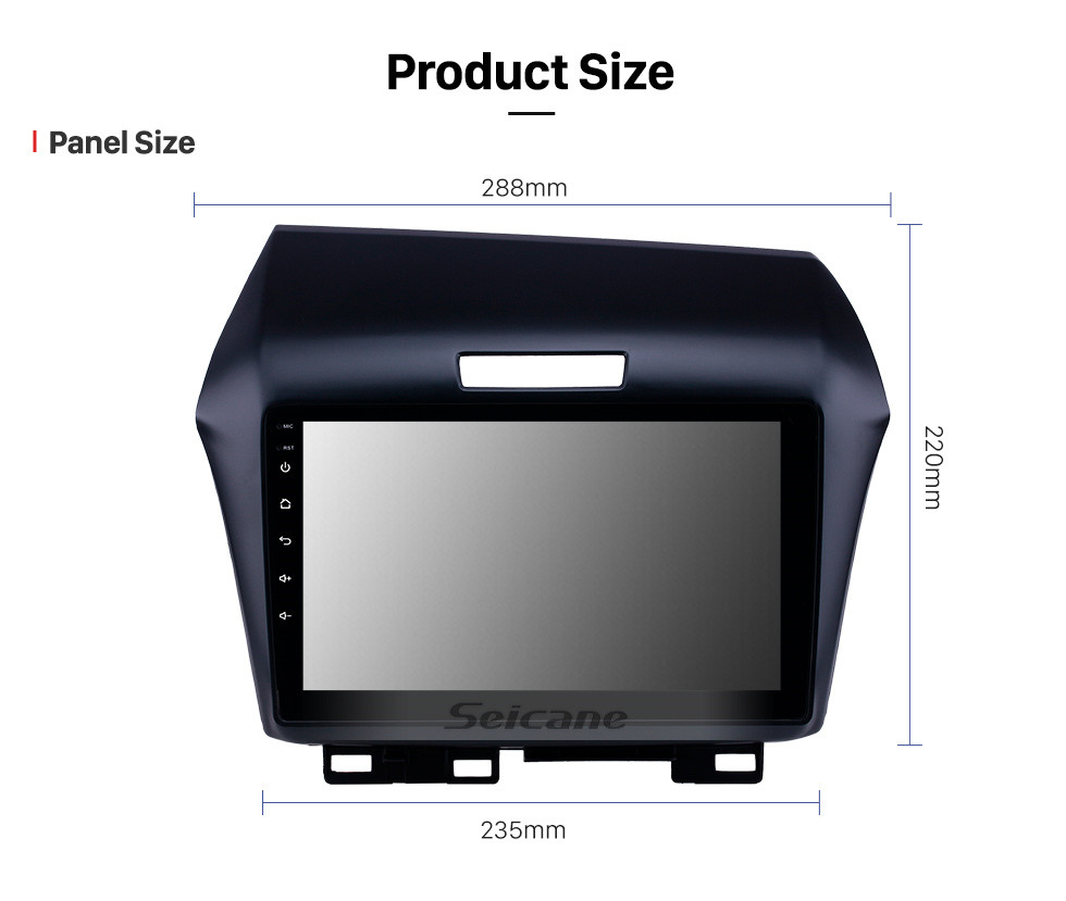 Seicane OEM 9 pulgadas Android 10.0 Radio para 2013 Honda Jade Bluetooth WIFI HD Pantalla táctil Soporte de navegación GPS Carplay Cámara trasera Seicane OEM 9 pulgadas Android 10.0 Radio para 2013 Honda Jade Bluetooth WIFI HD Pantalla táctil Soporte de navegación GPS Carplay Cámara trasera
