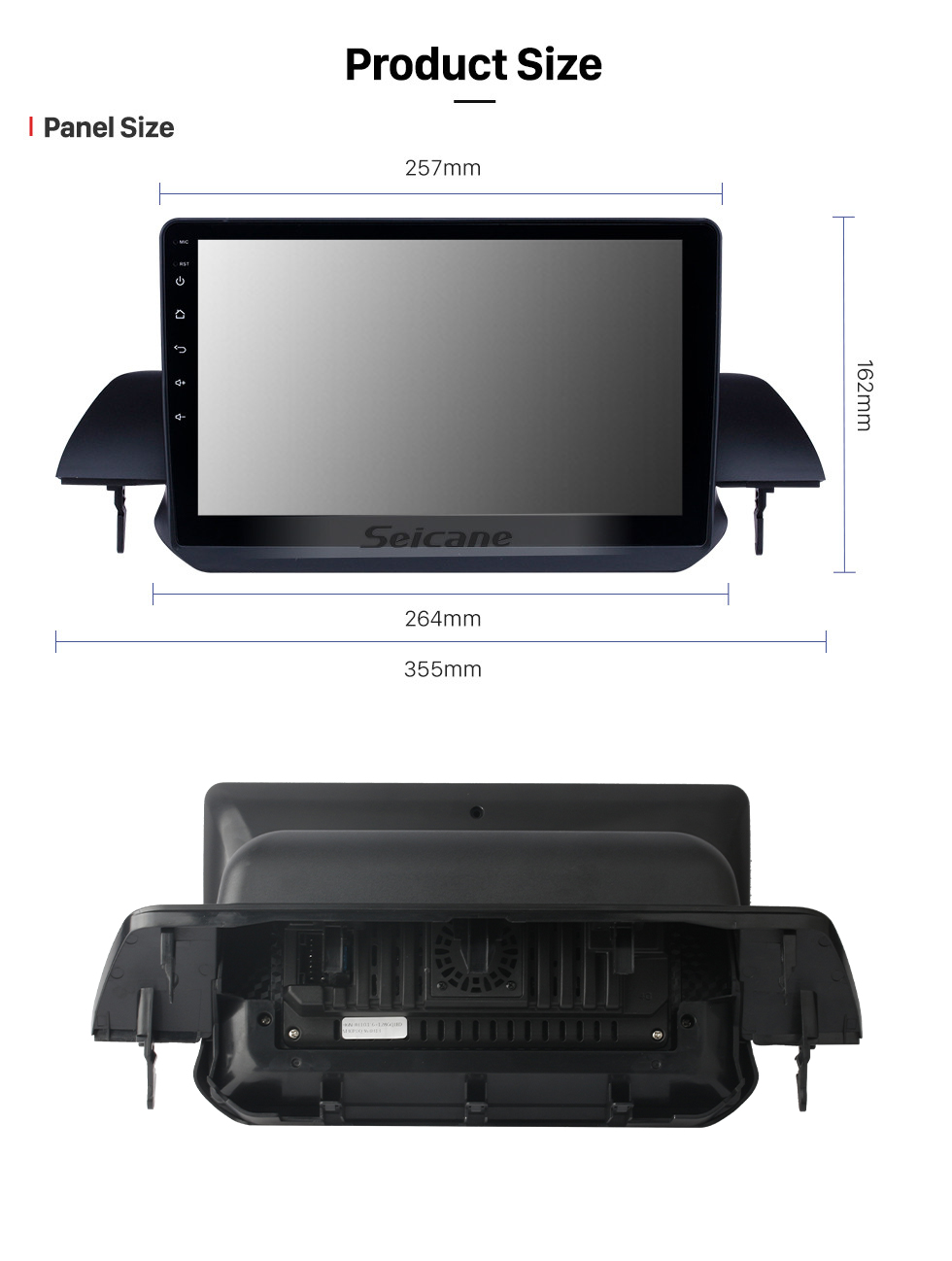 Seicane 10,1-дюймовый Android 10.0 GPS-навигатор для Nissan Teana 2019 года с сенсорным экраном HD Поддержка Bluetooth Carplay TPMS OBD2