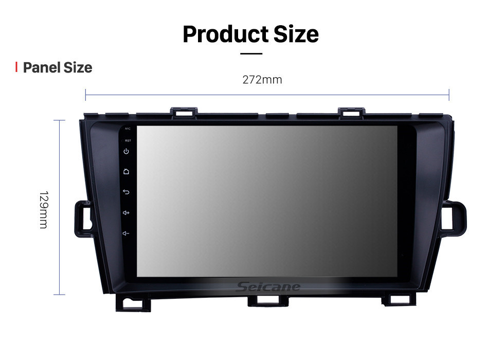 Seicane OEM 9 inch Android 10.0 Radio for 2009-2013 Toyota Prius RHD Bluetooth HD Touchscreen GPS Navigation support Carplay Rear camera Seicane OEM 9 inch Android 10.0 Radio for 2009-2013 Toyota Prius RHD Bluetooth HD Touchscreen GPS Navigation support Carplay Rear camera