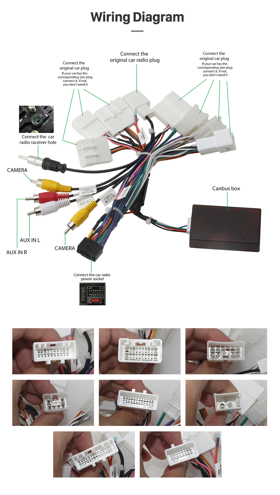 Seicane 2009-2013 Toyota Prius LHD Android 10.0 HD Сенсорный экран 9 дюймов AUX Bluetooth WIFI USB GPS-навигация Поддержка радио SWC Carplay