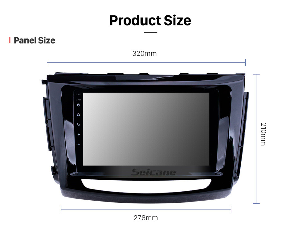 Seicane 2012-2016 great wall wingle 6 rhd android 13.0 hd touchscreen 9 polegadas aux bluetooth wifi usb navegação gps suporte de rádio swc carplay