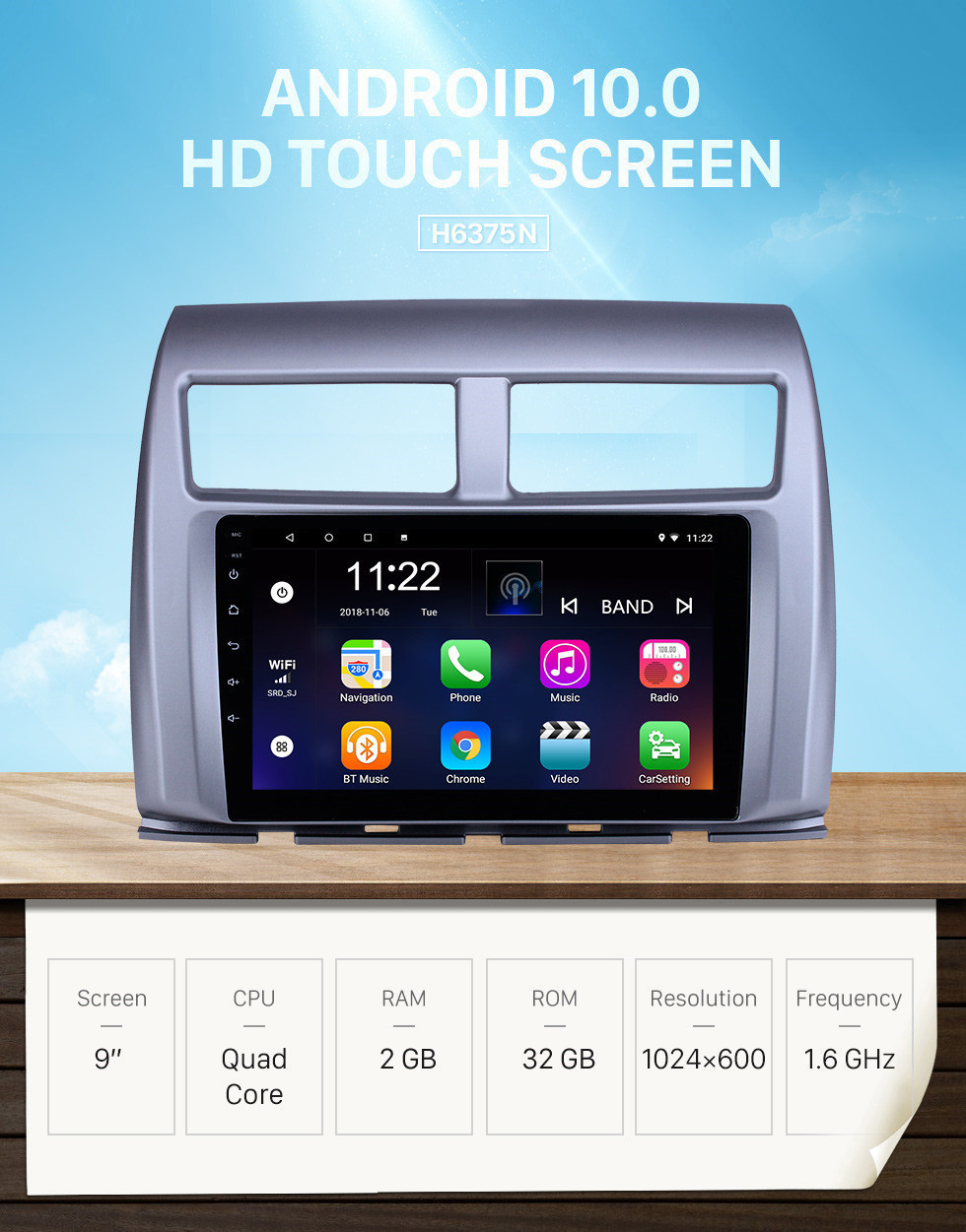 Seicane OEM 9 inch Android 10.0 Radio for 2015-2017 Proton Myvi Bluetooth HD Touchscreen GPS Navigation support Carplay Rear camera Seicane OEM 9 inch Android 10.0 Radio for 2015-2017 Proton Myvi Bluetooth HD Touchscreen GPS Navigation support Carplay Rear camera