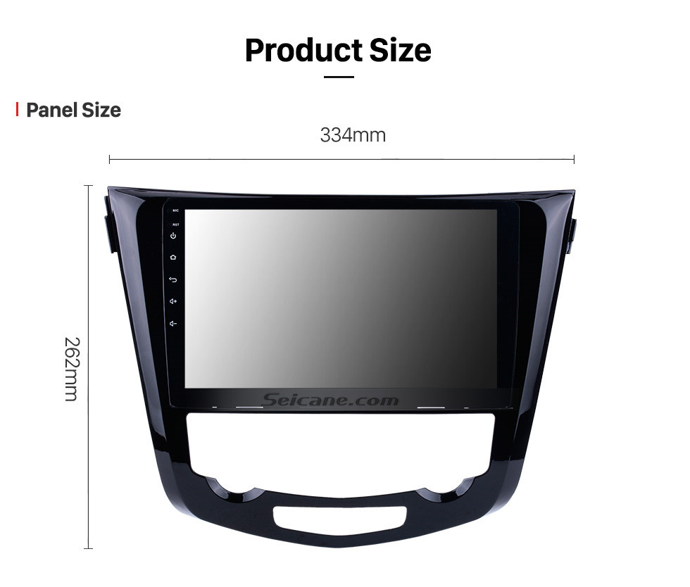 Seicane 10,1 Zoll Android 10.0 2014 Nissan QashQai X-Trail Radio Bluetooth Aftermarket OEM GPS System WiFi TV Mirror Link USB SD Auto A/V Rückfahrkamera