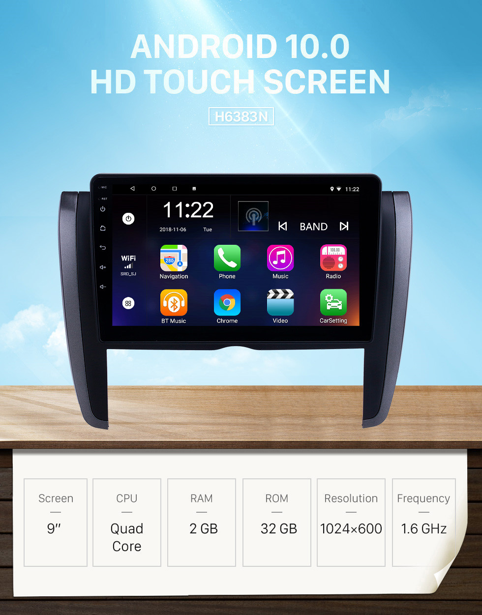 Seicane Android 10.0 9 inch HD Touchscreen GPS Navigation Radio for 2007-2015 Toyota Allion with Bluetooth USB AUX support Carplay DVR SWC Seicane Android 10.0 9 inch HD Touchscreen GPS Navigation Radio for 2007-2015 Toyota Allion with Bluetooth USB AUX support Carplay DVR SWC
