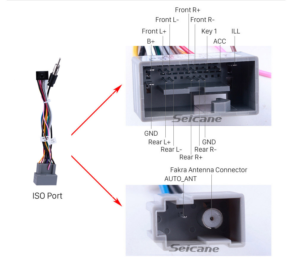 Seicane OEM 9 pouces Android 10.0 Radio pour 2013-2015 Honda Fit LHD Bluetooth HD écran tactile soutien à la navigation GPS Carplay caméra arrière