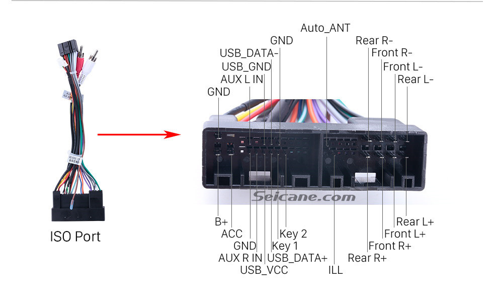 Seicane 9 pouces HD 1024 * 600 Radio à écran tactile pour 2010-2015 KIA Sportage Android 10.0 avec navigation GPS Système audio Bluetooth Musique USB Aux WIFI 1080P TV Mirror Link DVR