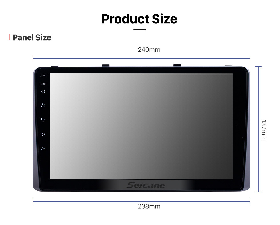 Seicane OEM 9 pulgadas Android 13.0 Radio para 2010-2019 Kia Carnival con WIFI Bluetooth HD Pantalla táctil Soporte de navegación GPS DVR Carplay Seicane OEM 9 pulgadas Android 13.0 Radio para 2010-2019 Kia Carnival con WIFI Bluetooth HD Pantalla táctil Soporte de navegación GPS DVR Carplay