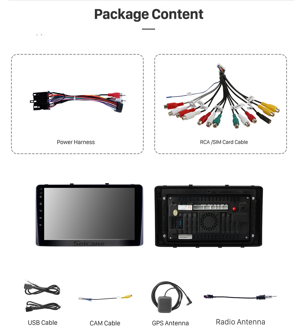 Seicane OEM 9 pulgadas Android 13.0 Radio para 2010-2019 Kia Carnival con WIFI Bluetooth HD Pantalla táctil Soporte de navegación GPS DVR Carplay Seicane OEM 9 pulgadas Android 13.0 Radio para 2010-2019 Kia Carnival con WIFI Bluetooth HD Pantalla táctil Soporte de navegación GPS DVR Carplay