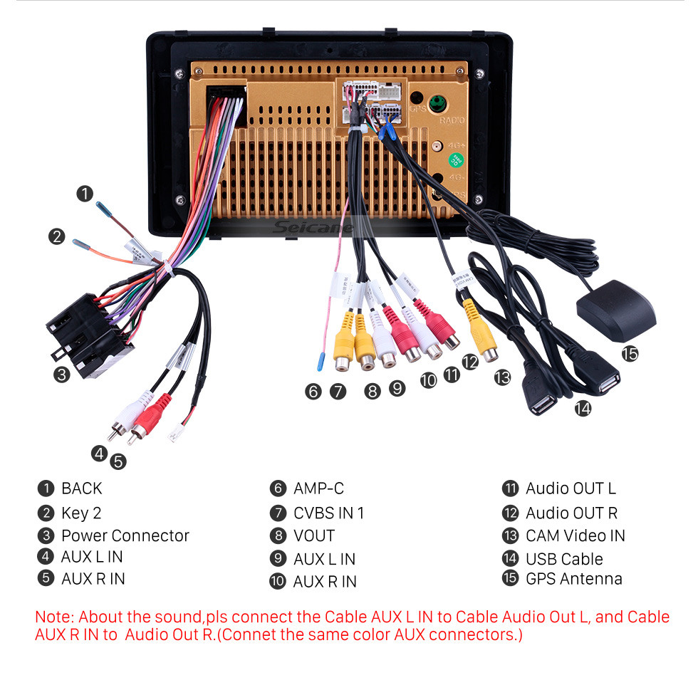 Seicane Rádio OEM Android 12.0 de 9 polegadas para 2010-2019 Kia Carnival com WIFI Bluetooth HD Touchscreen GPS Navigation suporte DVR Carplay