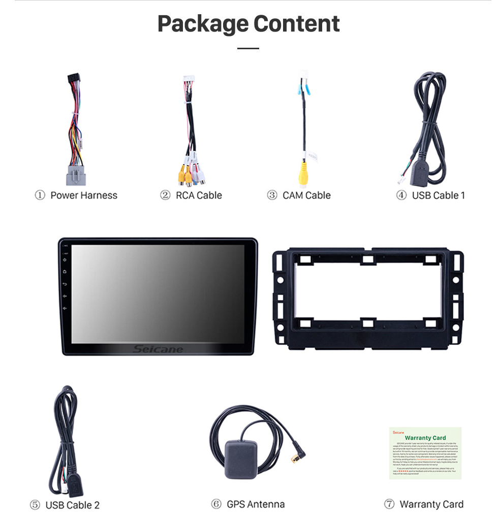 Seicane Radio de navegación GPS Android 10.0 de 10.1 pulgadas para 2007-2012 Chevy Chevrolet / Buick / GMC / Hummer / Pontiac / Saturn / Suzuki con pantalla táctil HD Soporte Bluetooth Carplay TPMS Seicane Radio de navegación GPS Android 10.0 de 10.1 pulgadas para 2007-2012 Chevy Chevrolet / Buick / GMC / Hummer / Pontiac / Saturn / Suzuki con pantalla táctil HD Soporte Bluetooth Carplay TPMS