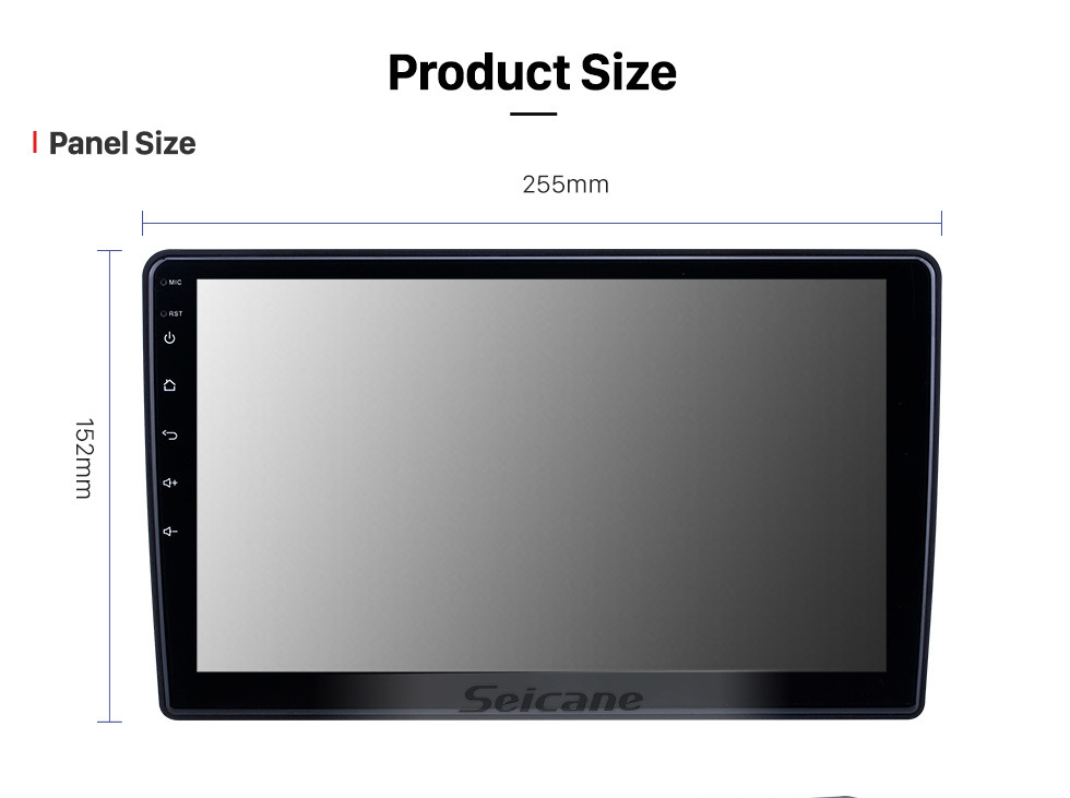 Seicane 10,1-дюймовый Android 13.0 GPS-навигатор для Chevy Chevrolet Pontiac Saturn 2005-2010 годов с сенсорным экраном HD Поддержка Bluetooth Carplay