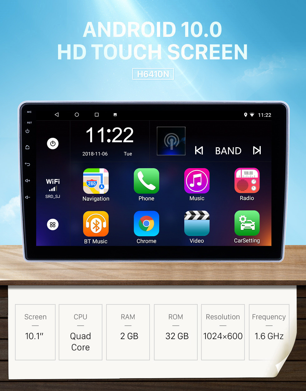 Seicane 10,1-дюймовый Android 10.0 GPS-навигация Радио для Nissan Paladin 2004-2013 гг. С HD сенсорным экраном Поддержка Bluetooth Carplay Задняя камера Seicane 10,1-дюймовый Android 10.0 GPS-навигация Радио для Nissan Paladin 2004-2013 гг. С HD сенсорным экраном Поддержка Bluetooth Carplay Задняя камера