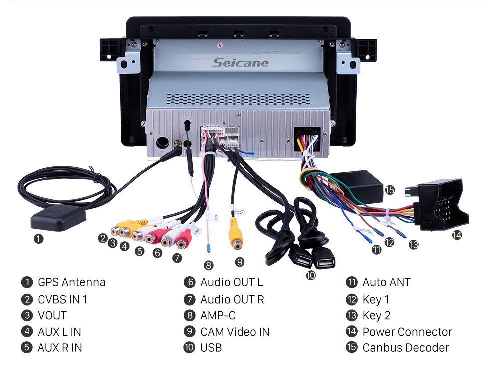 Seicane 9 pulgadas Radio HD pantalla táctil Android 10.0 para 1998-2006 BMW 3 Series X35 E46 Sistema de navegación GPS con WIFI Bluetooth USB Mirror Link Retrovisor AUX