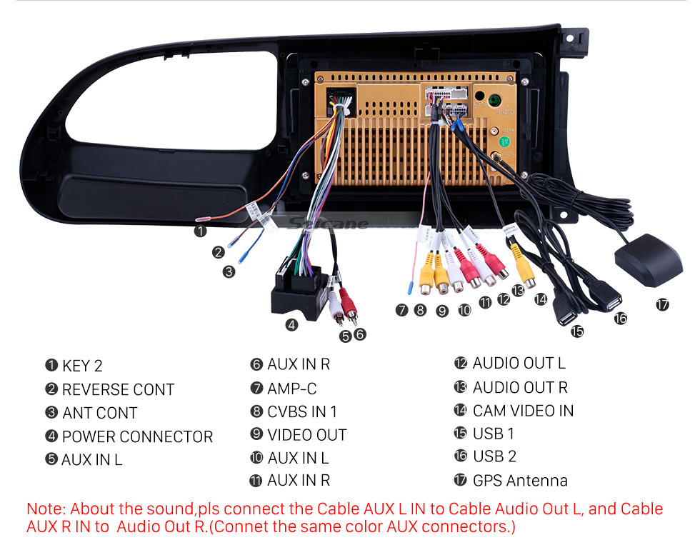 Seicane OEM 9 pulgadas Android 10.0 Radio para 2010-2016 Ford Transit Bluetooth HD Pantalla táctil Soporte de navegación GPS Carplay Cámara trasera