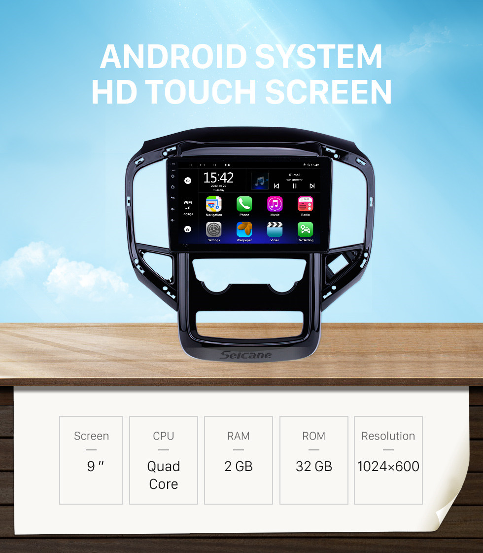 Seicane Android 10.0 HD Touchscreen de 9 polegadas para 2004-2008 KIA Sorento Radio Sistema de navegação GPS com suporte para Bluetooth Câmera traseira Carplay Seicane Android 10.0 HD Touchscreen de 9 polegadas para 2004-2008 KIA Sorento Radio Sistema de navegação GPS com suporte para Bluetooth Câmera traseira Carplay