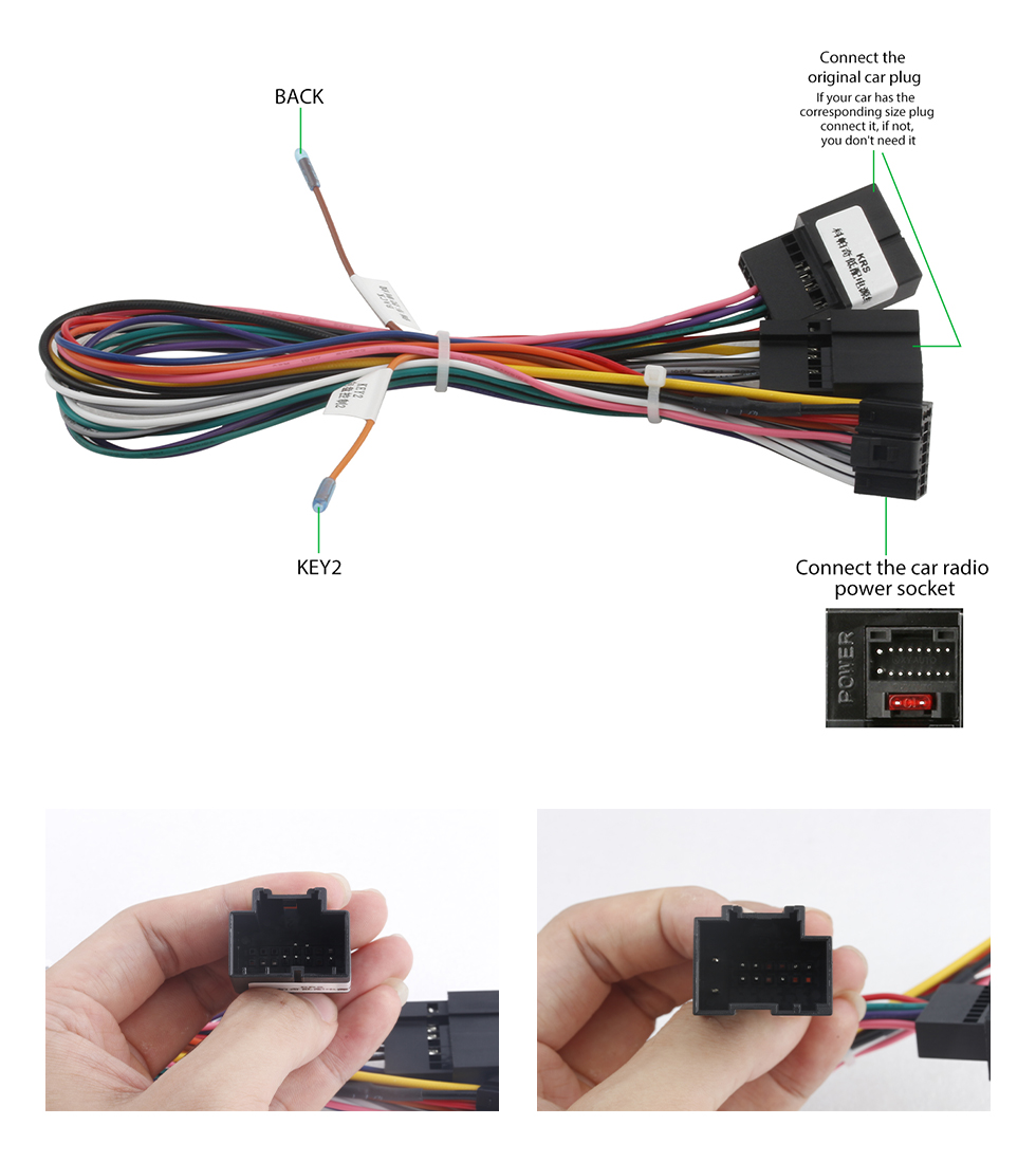 Seicane OEM 2005-2012 HYUNDAI Santafe Radio Actualización con Android 10.0 Bluetooth Navegación GPS Sistema de audio para automóvil Pantalla táctil WiFi 3G Mirror Link OBD2 Cámara de respaldo DVR AUX