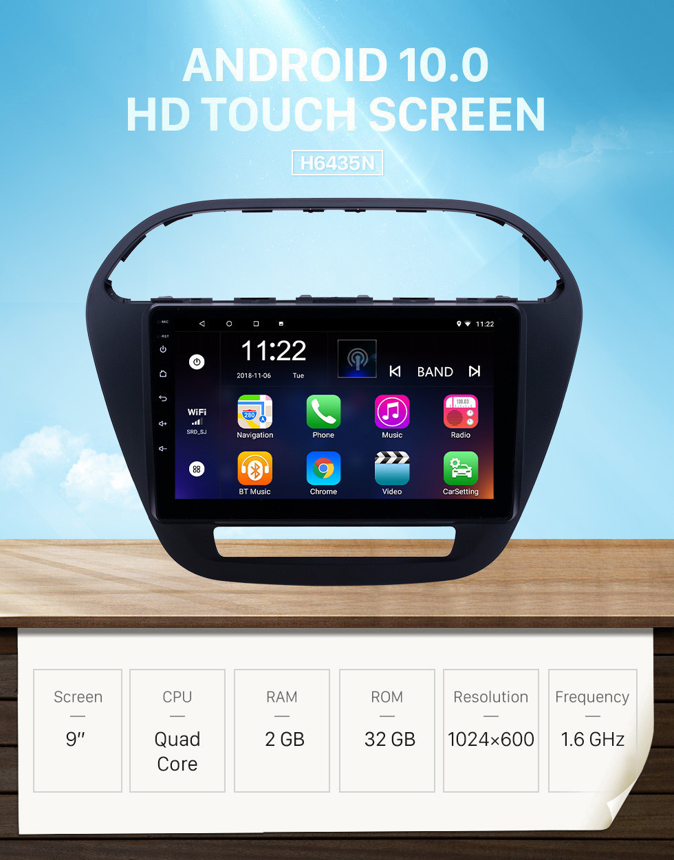 Seicane 2019 Tata Tiago/Nexon Android 10.0 HD Touchscreen 9 inch GPS Navigation Radio with USB WIFI Bluetooth support SWC DVR Carplay Seicane 2019 Tata Tiago/Nexon Android 10.0 HD Touchscreen 9 inch GPS Navigation Radio with USB WIFI Bluetooth support SWC DVR Carplay