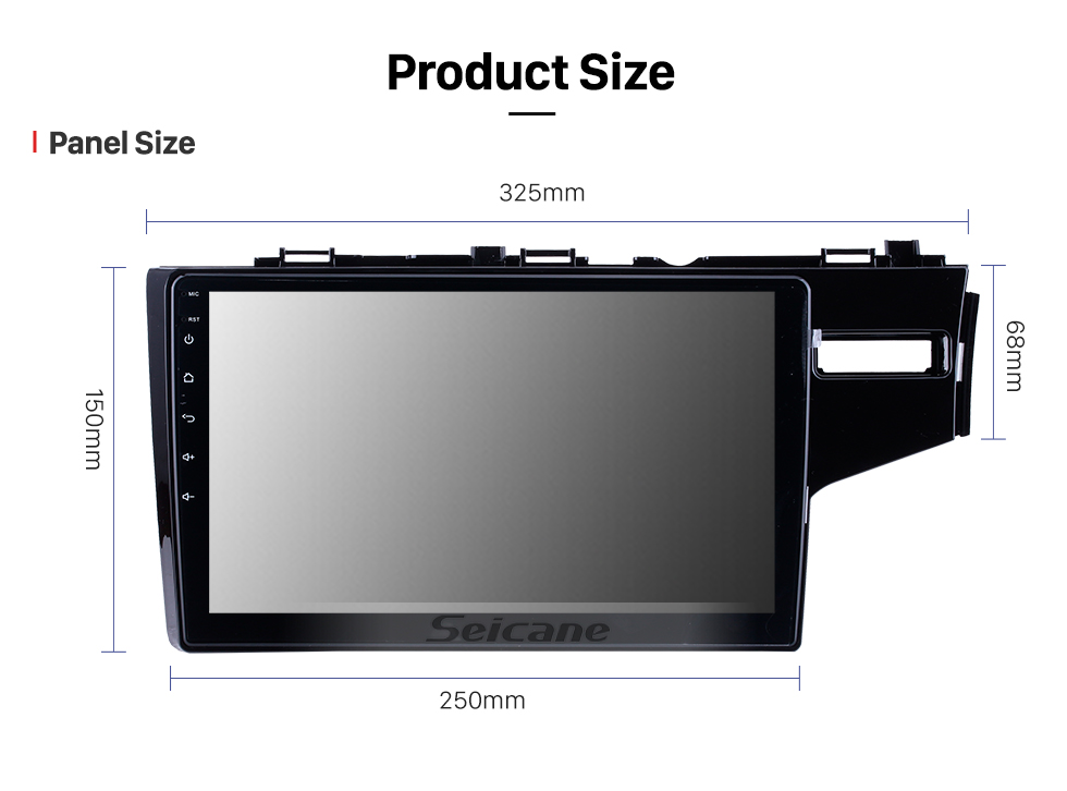 Seicane 10.1 Inch Android 13.0 for 2014 2015 HONDA JAZZ FIT Radio Bluetooth Touch Screen GPS Navigation Car Stereo Mirror Link Steering Wheel Control 1080P DAB+ Seicane 10.1 Inch Android 13.0 for 2014 2015 HONDA JAZZ FIT Radio Bluetooth Touch Screen GPS Navigation Car Stereo Mirror Link Steering Wheel Control 1080P DAB+