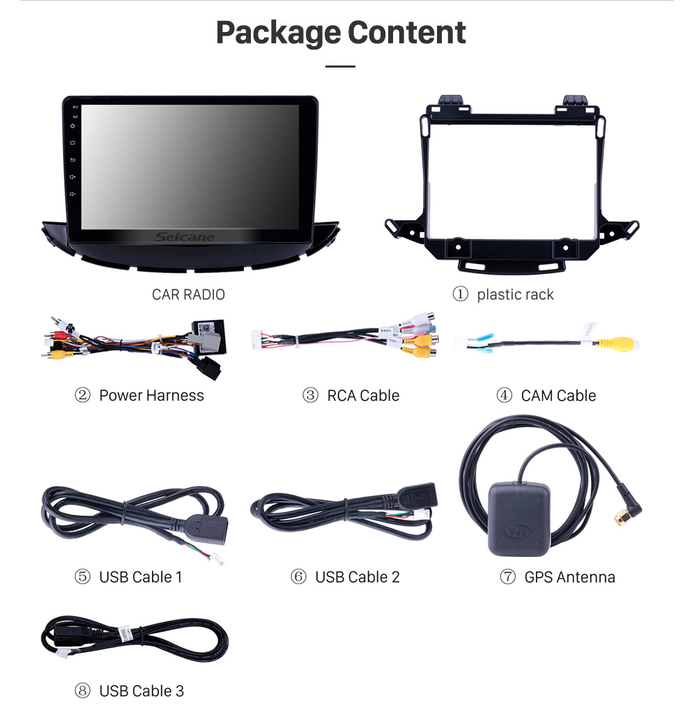 Seicane OEM 9 inch Android 10.0 Radio for 2017-2019 Chevy Chevrolet Trax Bluetooth HD Touchscreen GPS Navigation support Carplay DVR OBD Seicane OEM 9 inch Android 10.0 Radio for 2017-2019 Chevy Chevrolet Trax Bluetooth HD Touchscreen GPS Navigation support Carplay DVR OBD
