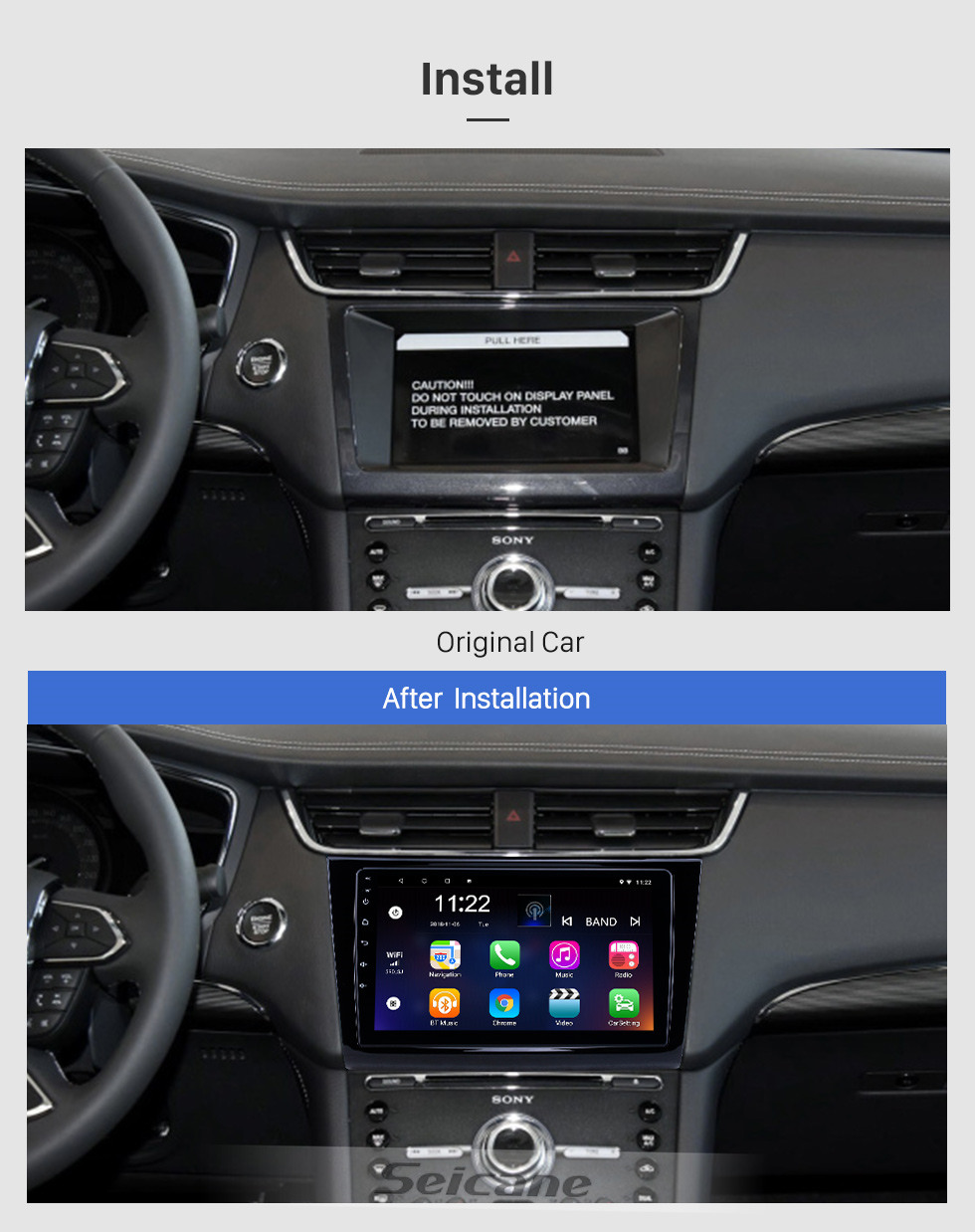 Seicane Pantalla táctil HD Radio de navegación GPS Android 10.0 de 9 pulgadas para Ford Taurus 2015-2018 con soporte Bluetooth AUX WIFI Carplay TPMS DAB + Seicane Pantalla táctil HD Radio de navegación GPS Android 10.0 de 9 pulgadas para Ford Taurus 2015-2018 con soporte Bluetooth AUX WIFI Carplay TPMS DAB +