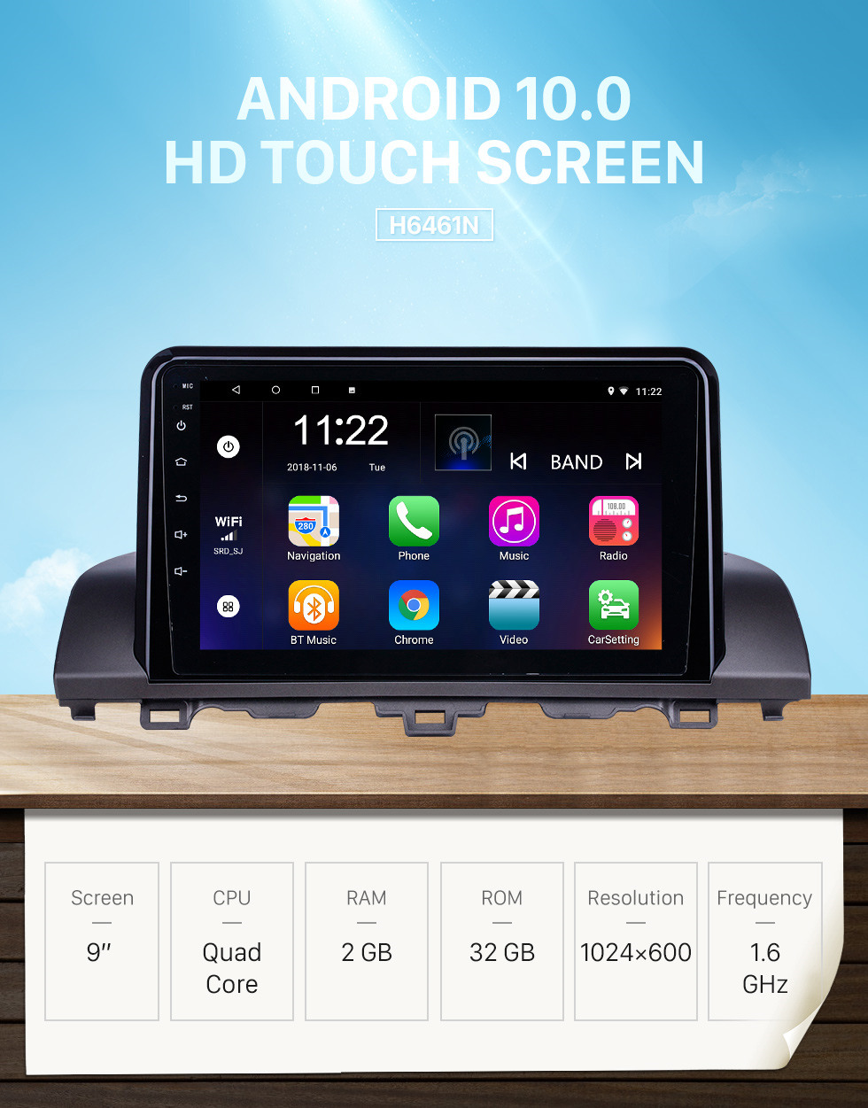 Seicane HD Touchscreen 9 inch Android 10.0 GPS Navigation Radio for 2018-2019 Honda Accord 10 with Bluetooth support Carplay TPMS DAB+ Seicane HD Touchscreen 9 inch Android 10.0 GPS Navigation Radio for 2018-2019 Honda Accord 10 with Bluetooth support Carplay TPMS DAB+