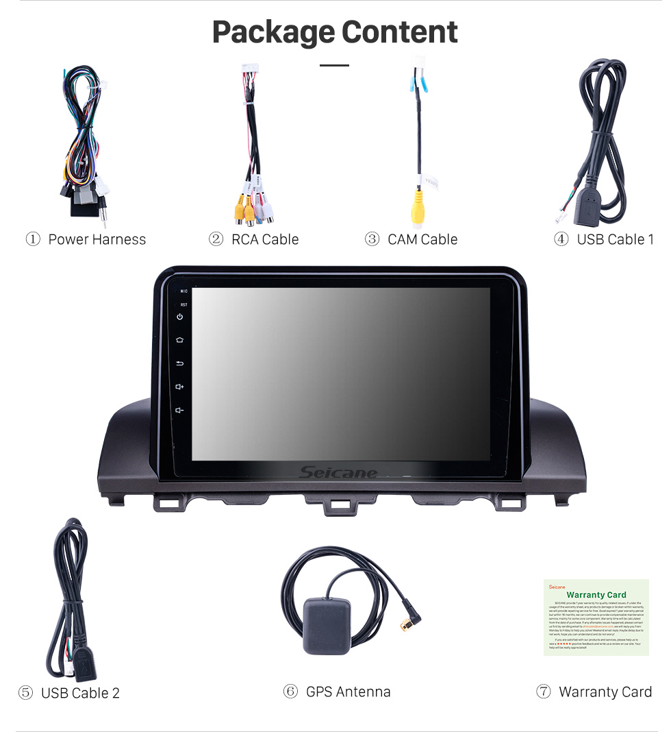 Seicane HD Touchscreen 9 inch Android 10.0 GPS Navigation Radio for 2018-2019 Honda Accord 10 with Bluetooth support Carplay TPMS DAB+ Seicane HD Touchscreen 9 inch Android 10.0 GPS Navigation Radio for 2018-2019 Honda Accord 10 with Bluetooth support Carplay TPMS DAB+