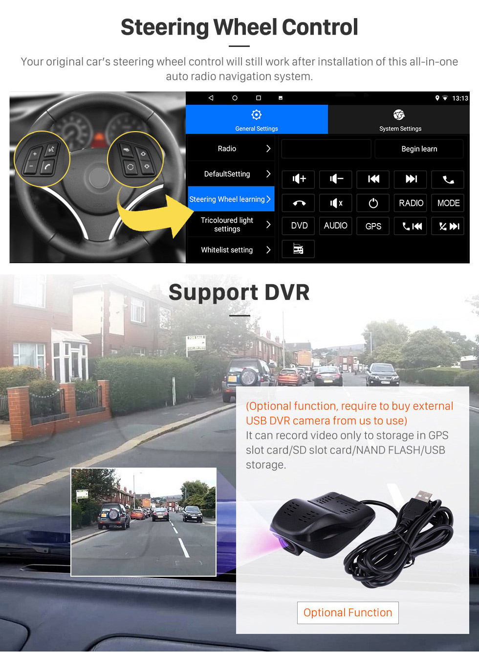 Seicane OEM 9 polegadas Android 10.0 VW Volkswagen Universal Rádio Bluetooth HD Touchscreen GPS Suporte de navegação Carplay OBD2 TPMS Seicane OEM 9 polegadas Android 10.0 VW Volkswagen Universal Rádio Bluetooth HD Touchscreen GPS Suporte de navegação Carplay OBD2 TPMS