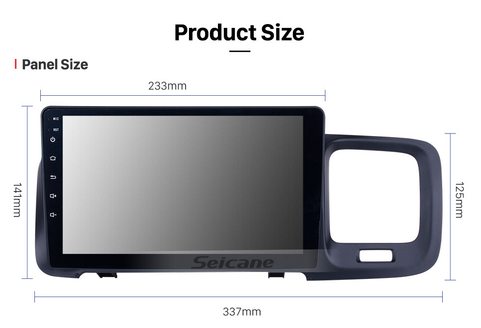 Seicane HD сенсорный экран 9-дюймовый Android 10.0 GPS-навигатор для Volvo S60 с поддержкой Bluetooth AUX WIFI Carplay TPMS DAB + OBD2 Seicane HD сенсорный экран 9-дюймовый Android 10.0 GPS-навигатор для Volvo S60 с поддержкой Bluetooth AUX WIFI Carplay TPMS DAB + OBD2