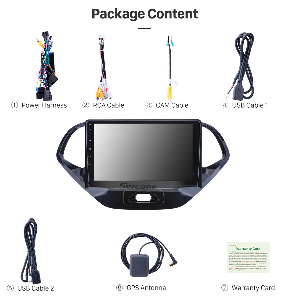 Seicane OEM 9 Zoll Android 10.0 für 2015 2016 2017 2018 Ford Figo Radio Bluetooth HD Touchscreen GPS Navigation Unterstützung Carplay Digital TV Seicane OEM 9 Zoll Android 10.0 für 2015 2016 2017 2018 Ford Figo Radio Bluetooth HD Touchscreen GPS Navigation Unterstützung Carplay Digital TV