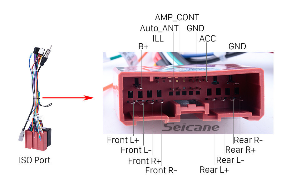 Seicane 9 pouces Android 10.0 2 Din Radio 2007-2014 MAZDA CX-7 Navigation GPS Bluetooth avec USB SD 1080P Système Audio Vidéo Aux