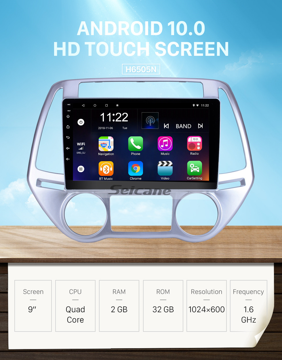 Seicane For 2012 2013 2014 Hyundai i20 Auto A/C Radio 9 inch Android 10.0 HD Touchscreen GPS Navigation System with Bluetooth support Carplay SWC Seicane For 2012 2013 2014 Hyundai i20 Auto A/C Radio 9 inch Android 10.0 HD Touchscreen GPS Navigation System with Bluetooth support Carplay SWC