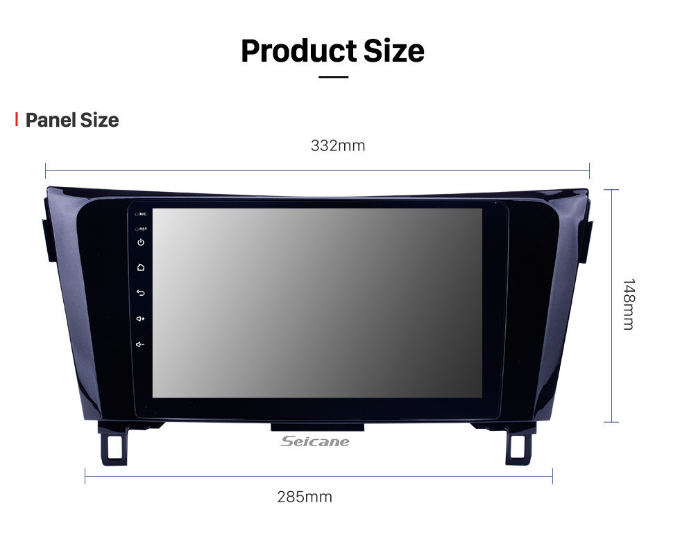 Seicane All-in-one Android 10.0 2014 Nissan QashQai 9 inch radio GPS Auto AV System Touch Screen Bluetooth WiFi 3G Mirror Link OBD2 Steering Wheel Control Seicane All-in-one Android 10.0 2014 Nissan QashQai 9 inch radio GPS Auto AV System Touch Screen Bluetooth WiFi 3G Mirror Link OBD2 Steering Wheel Control