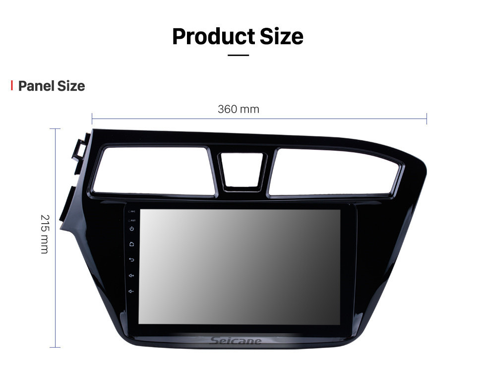 Seicane 9 inch HD Touch Screen Android 10.0 Radio GPS Navigation for 2014 2015 HYUNDAI I20 LHD with Bluetooth USB Music WIFI Mirror Link DVR OBD2 Seicane 9 inch HD Touch Screen Android 10.0 Radio GPS Navigation for 2014 2015 HYUNDAI I20 LHD with Bluetooth USB Music WIFI Mirror Link DVR OBD2