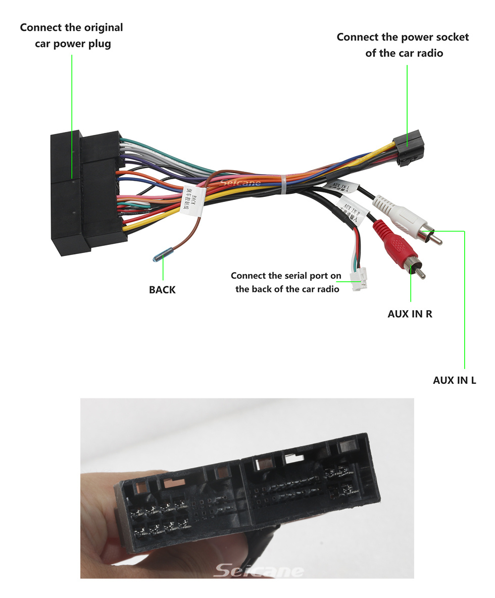 Seicane Android 10.0 2015 2016 2017 Hyundai Sonata 9 Pouce HD Écran Tactile Voiture Stéréo Radio Unité principale GPS Navigation Bluetooth WIFI Soutien au volant Contrôle USB OBD2 Caméra de recul