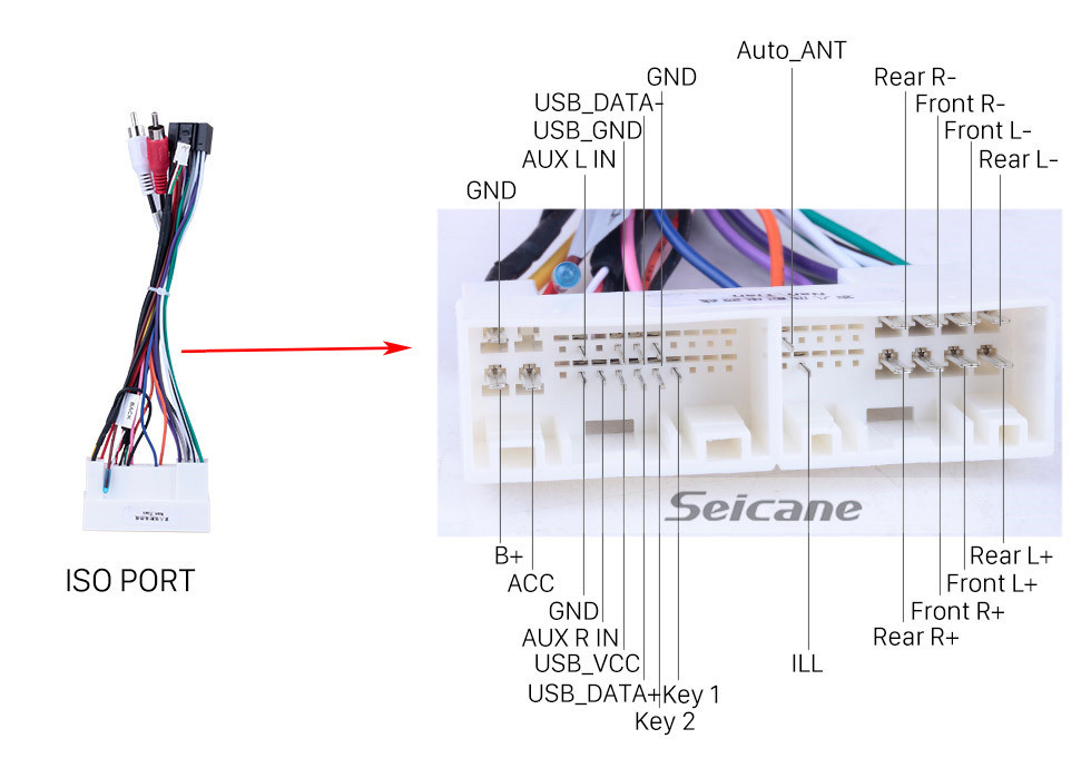 Seicane Android 10.0 2015 2016 2017 Hyundai Sonata 9 pulgadas HD Pantalla táctil Coche Estéreo Unidad principal de radio Navegación GPS Bluetooth WIFI Soporte Control del volante USB OBD2 Cámara de vista trasera