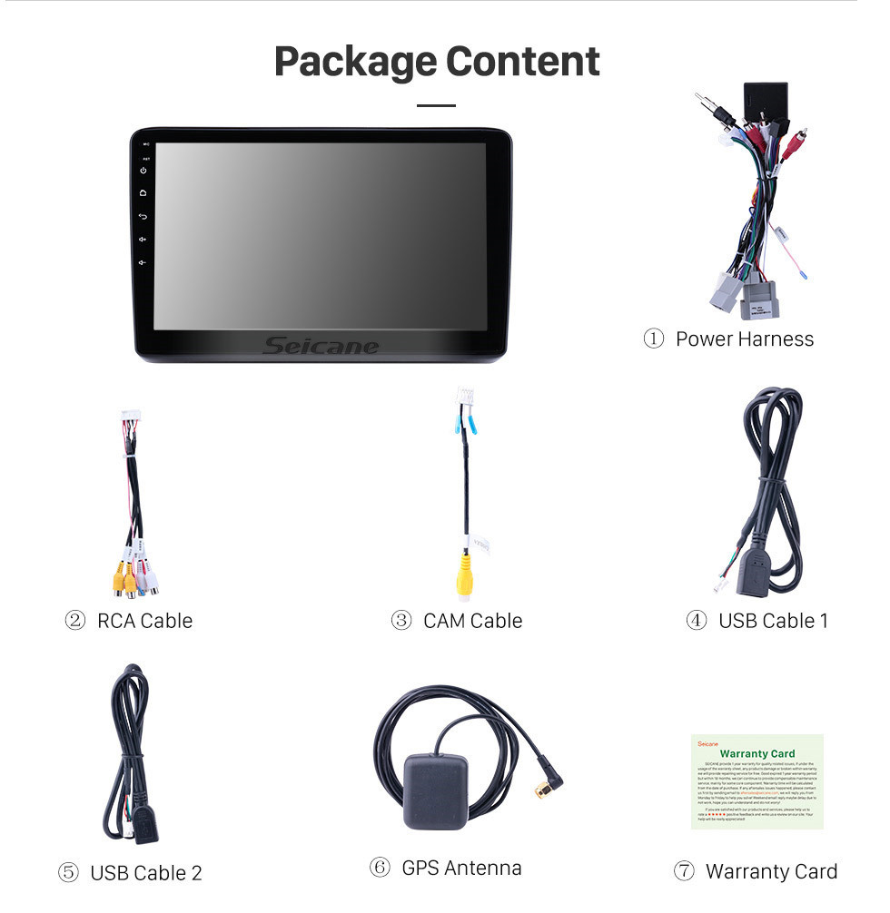 Seicane 10.1 Inch 2014-2016 Honda Vezel XRV Android 10.0 Touch Screen Radio GPS Navigation system Bluetooth AUX USB WiFi Steering Wheel Control Video TPMS DVR OBD II Rear camera Seicane 10.1 Inch 2014-2016 Honda Vezel XRV Android 10.0 Touch Screen Radio GPS Navigation system Bluetooth AUX USB WiFi Steering Wheel Control Video TPMS DVR OBD II Rear camera