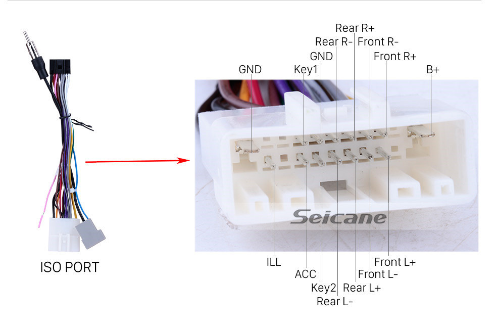 Seicane 10,1-дюймовый Android 13.0 Радио для 2008-2012 Nissan X-Trail / Dongfeng MX6 HD Сенсорный экран с GPS-навигацией Bluetooth Поддержка WIFI SWC