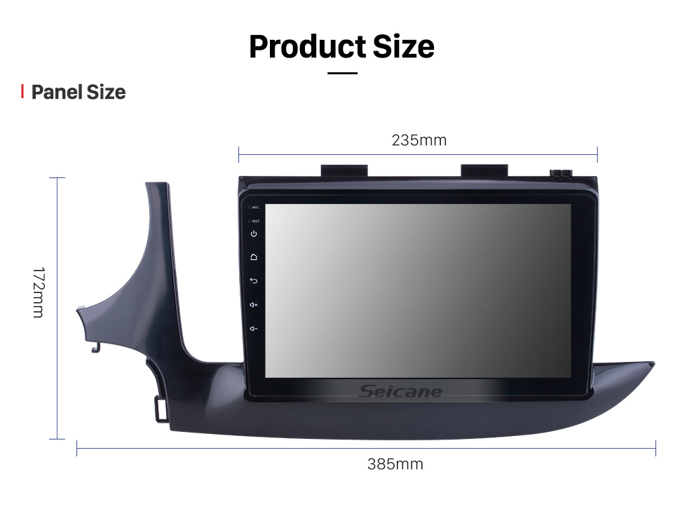 Seicane Android 8.1 9 pouces pour 2016 Buick Encore Radio HD Système de navigation GPS à écran tactile avec prise en charge Bluetooth Carplay DVR Seicane Android 8.1 9 pouces pour 2016 Buick Encore Radio HD Système de navigation GPS à écran tactile avec prise en charge Bluetooth Carplay DVR