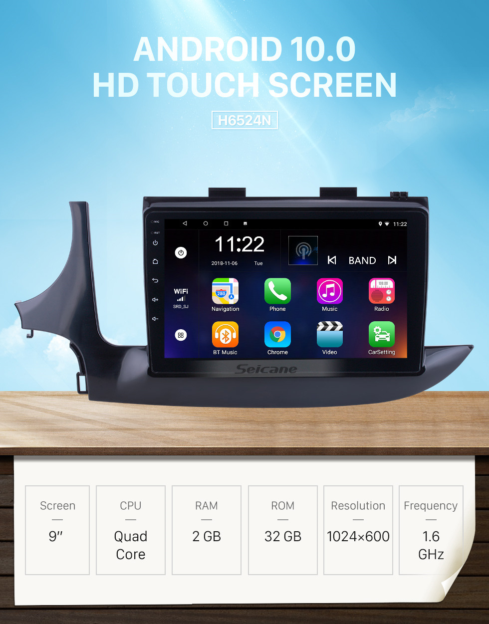 Seicane Android 10.0 9 inch for 2016 Buick Encore Radio HD Touchscreen GPS Navigation System with Bluetooth support Carplay DVR Seicane Android 10.0 9 inch for 2016 Buick Encore Radio HD Touchscreen GPS Navigation System with Bluetooth support Carplay DVR