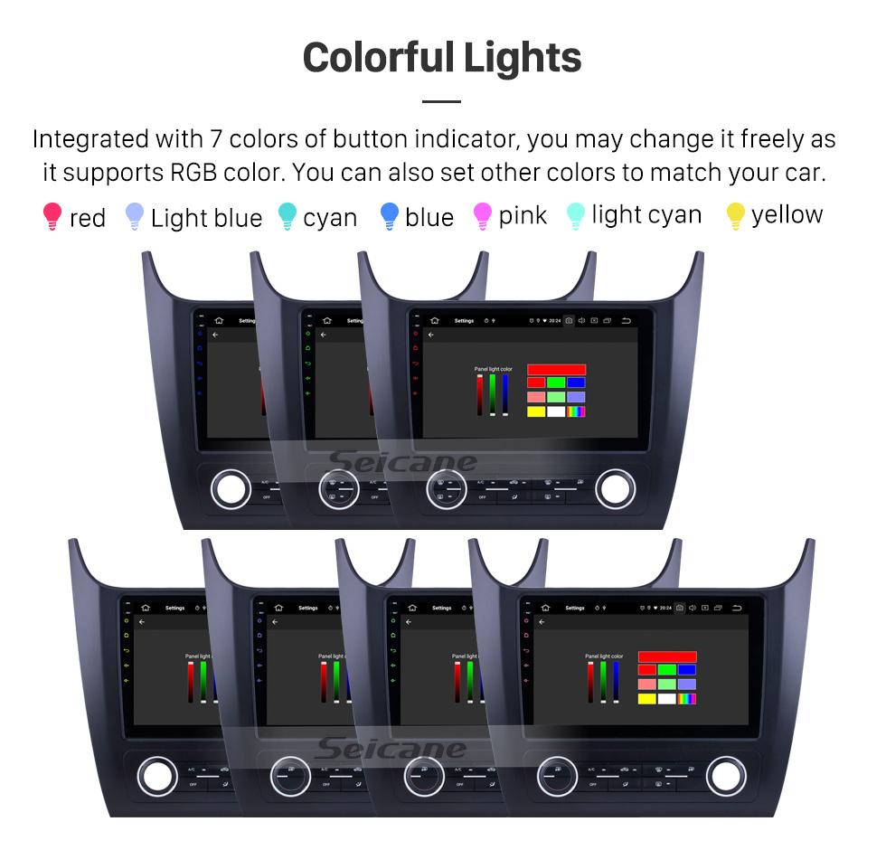 Seicane Écran tactile HD pour 2019 Changan Cosmos Manuel A / C Radio Android 9.0 10.1 pouces Système de navigation GPS Bluetooth WIFI Carplay support DAB + Seicane Écran tactile HD pour 2019 Changan Cosmos Manuel A / C Radio Android 9.0 10.1 pouces Système de navigation GPS Bluetooth WIFI Carplay support DAB +