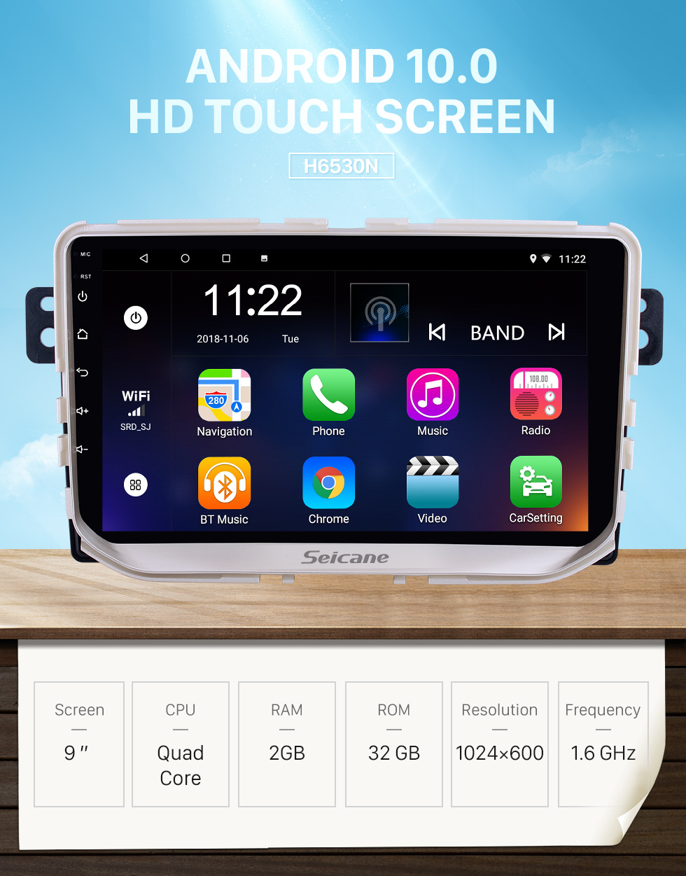 Seicane OEM 9 inch Android 10.0 for 2017 Great Wall Haval H2(Red label) Radio Bluetooth HD Touchscreen GPS Navigation System support Carplay DAB+ Seicane OEM 9 inch Android 10.0 for 2017 Great Wall Haval H2(Red label) Radio Bluetooth HD Touchscreen GPS Navigation System support Carplay DAB+