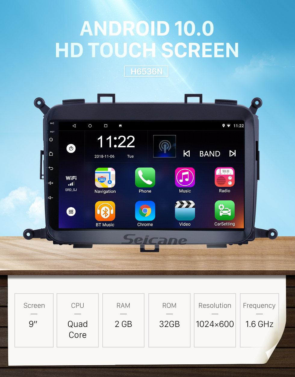 Seicane OEM 9 inch Android 10.0 for 2014 2015 2016 2017 Kia Carens Radio Bluetooth HD Touchscreen GPS Navigation System support Carplay DAB+ OBD2 Seicane OEM 9 inch Android 10.0 for 2014 2015 2016 2017 Kia Carens Radio Bluetooth HD Touchscreen GPS Navigation System support Carplay DAB+ OBD2