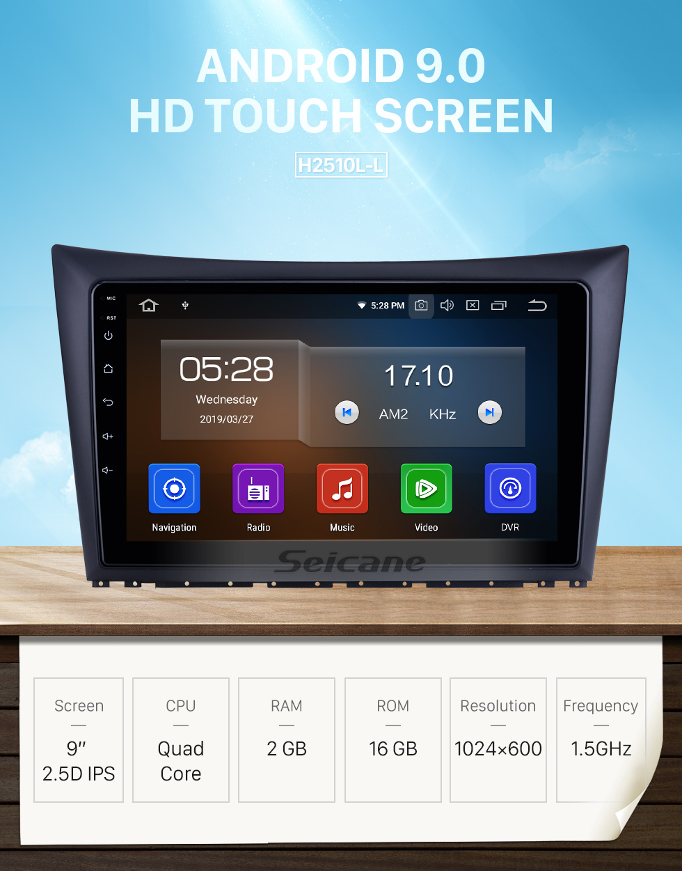 Seicane Android 9.0 para 2011 2012 2013 2014 Dong Feng Aeolus H30 Radio Sistema de navegación GPS de 9 pulgadas Bluetooth HD Pantalla táctil Carplay compatible con SWC Seicane Android 9.0 para 2011 2012 2013 2014 Dong Feng Aeolus H30 Radio Sistema de navegación GPS de 9 pulgadas Bluetooth HD Pantalla táctil Carplay compatible con SWC