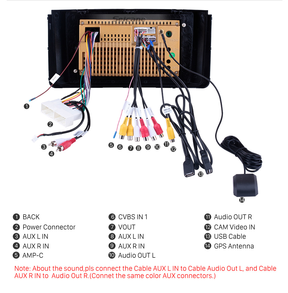 Seicane Para 2016 Hyundai H350 Radio 9 pulgadas Android 10.0 HD Pantalla táctil Sistema de navegación GPS con soporte Bluetooth Carplay OBD2