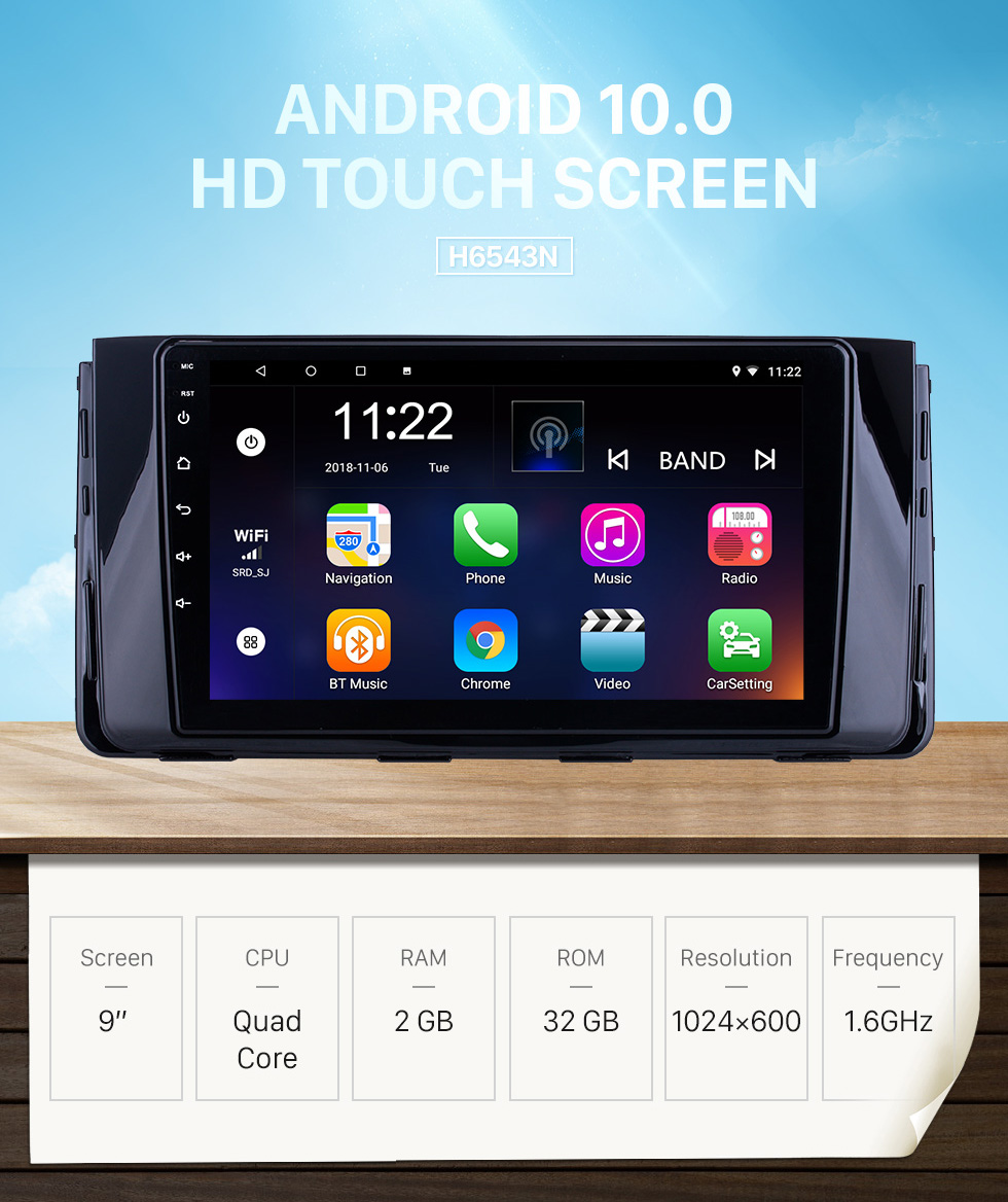Seicane For 2016 Hyundai H350 Radio 9 inch Android 10.0 HD Touchscreen GPS Navigation System with Bluetooth support Carplay OBD2 Seicane For 2016 Hyundai H350 Radio 9 inch Android 10.0 HD Touchscreen GPS Navigation System with Bluetooth support Carplay OBD2